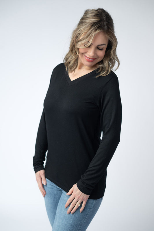 IN STOCK Larissa Long Sleeve - Black
