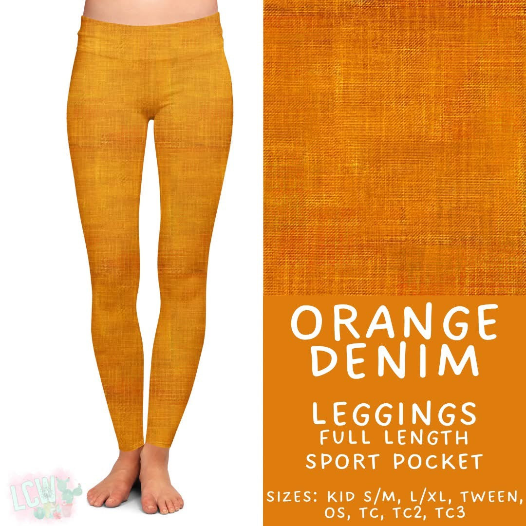 Colorful Faux Denim Collection PreOrder (ETA mid April)