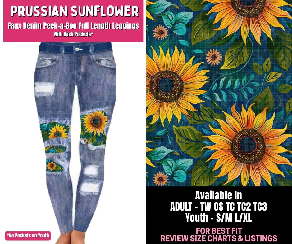 Peekaboo Capri & Full Length Leggings PreOrder (ETA mid/late March)