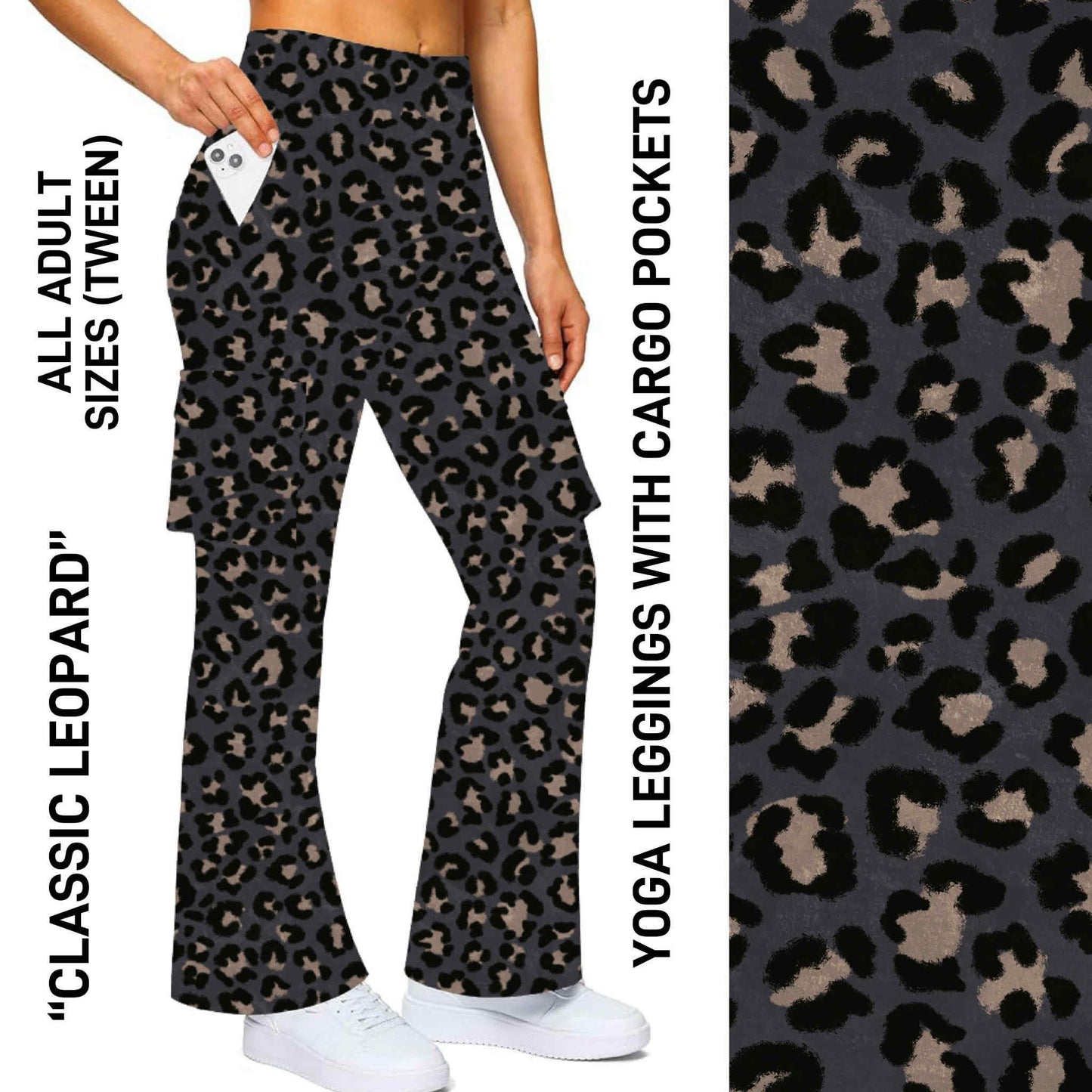 Cargo Pocket Yoga Leggings PreOrder (ETA mid/late April)