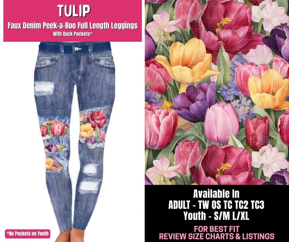 Peekaboo Capri & Full Length Leggings PreOrder (ETA mid/late March)