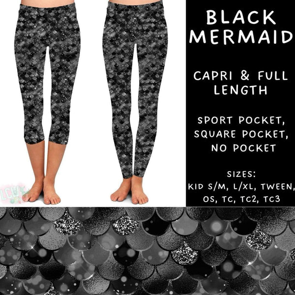 Patterned Collection: ( KIDS ) FULL Length Leggings WITH Sqaure Pockets