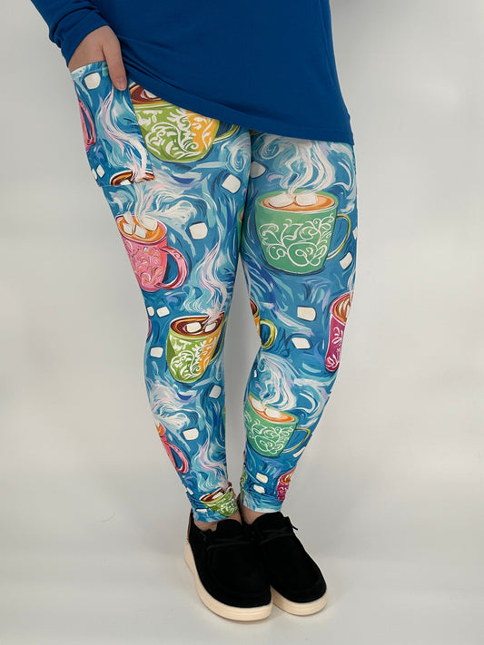 Hot Cocoa Leggings w/ Pockets