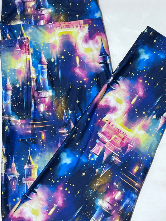 Magical Castle Leggings WITH Pockets