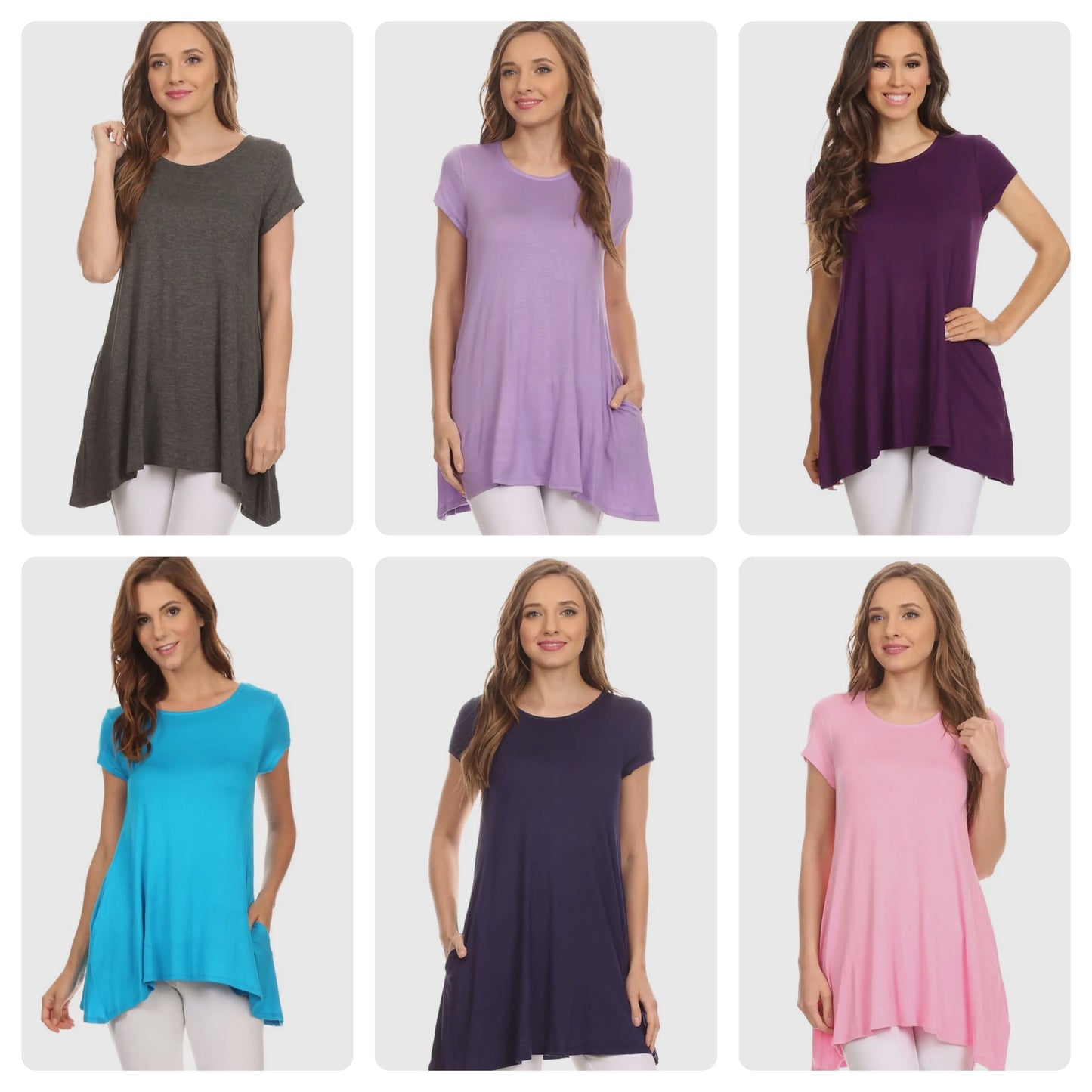 Scoop Neck Pocket Tunic PreOrder (1-2 weeks)