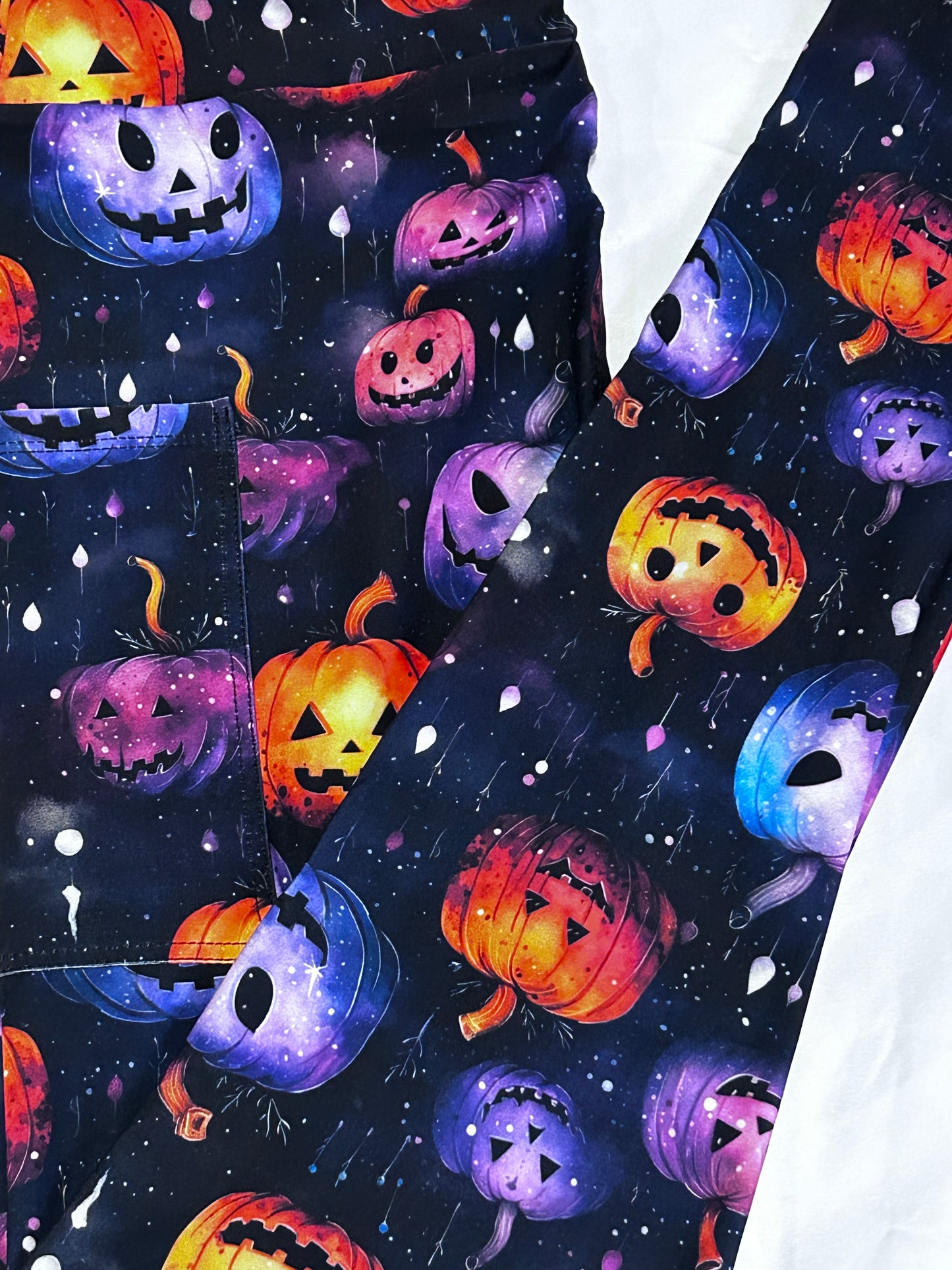 Whimsy Pumpkins Pocket Leggings