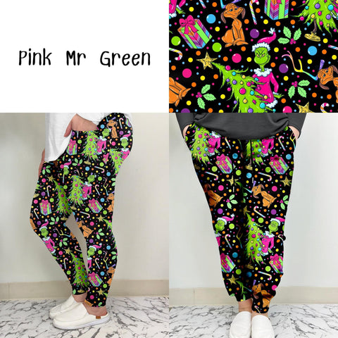 Pink Mr Green Pocket Leggings Preorder ETA 12/5