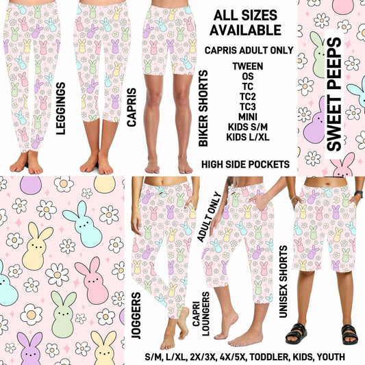 Sweet Peeps Full Length Leggings PREORDER ( ETA early April)