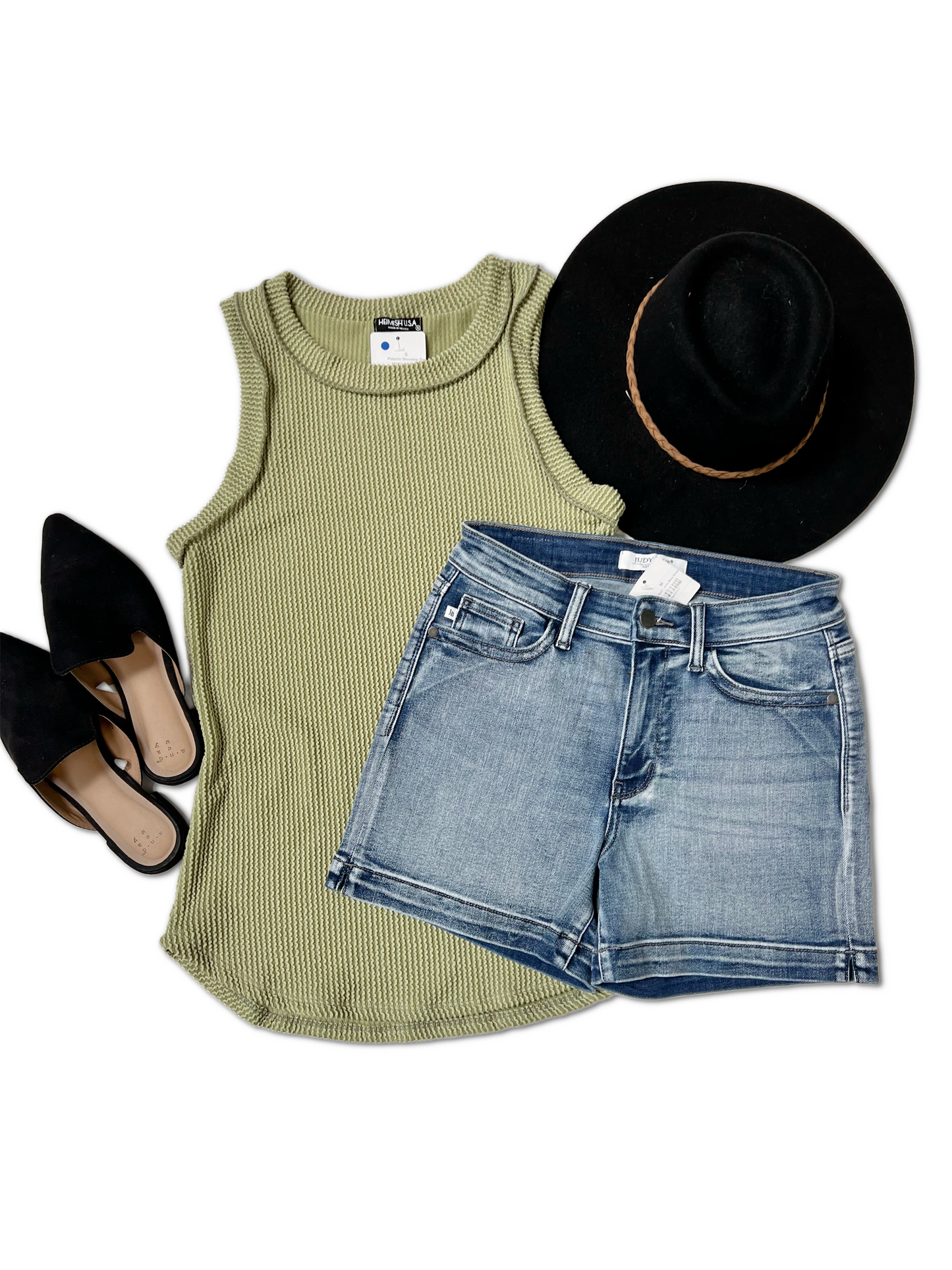 Pistachio Sleeveless Top