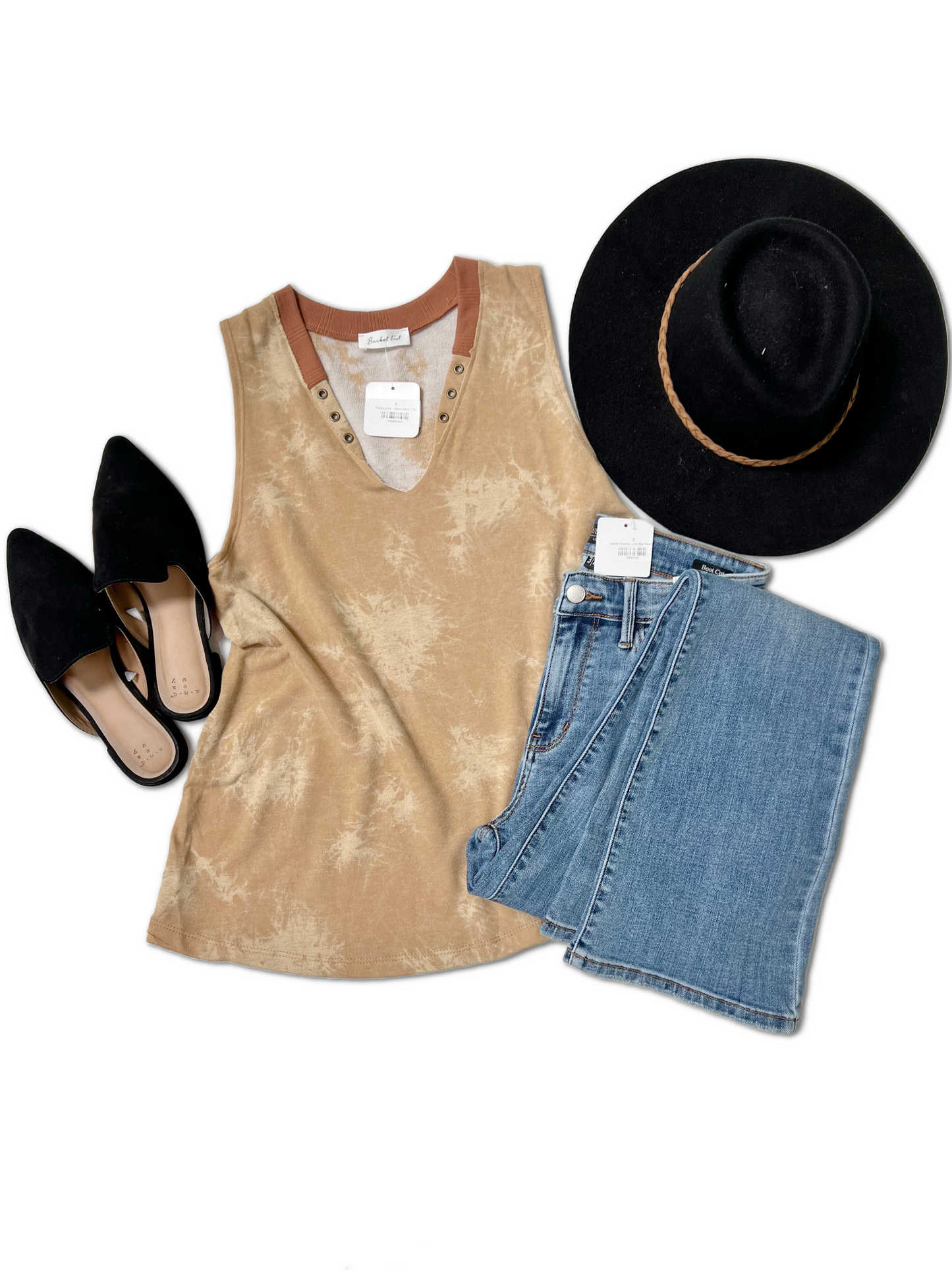 Fancy Like - Sleeveless Top