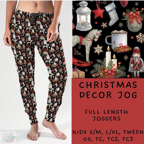 Comfy Christmas Collection Part TWO : FULL Length Joggers WITH Pockets  PREORDER ( ETA early / mid December )