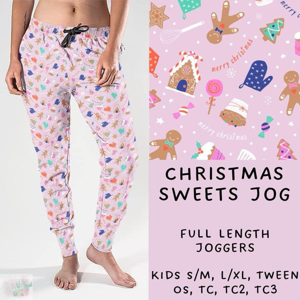 Comfy Christmas Collection Part TWO : FULL Length Joggers WITH Pockets  PREORDER ( ETA early / mid December )