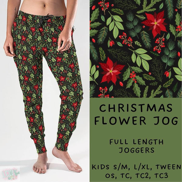 Comfy Christmas Collection Part TWO : FULL Length Joggers WITH Pockets  PREORDER ( ETA early / mid December )