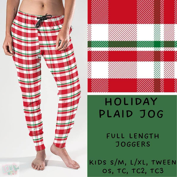 Comfy Christmas Collection Part TWO : FULL Length Joggers WITH Pockets  PREORDER ( ETA early / mid December )