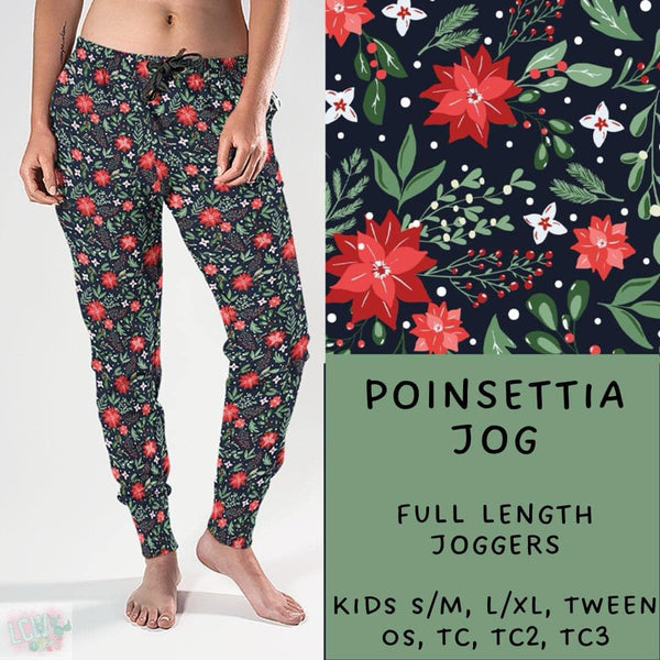 Comfy Christmas Collection Part TWO : FULL Length Joggers WITH Pockets  PREORDER ( ETA early / mid December )