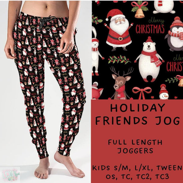 Comfy Christmas Collection Part TWO : FULL Length Joggers WITH Pockets  PREORDER ( ETA early / mid December )