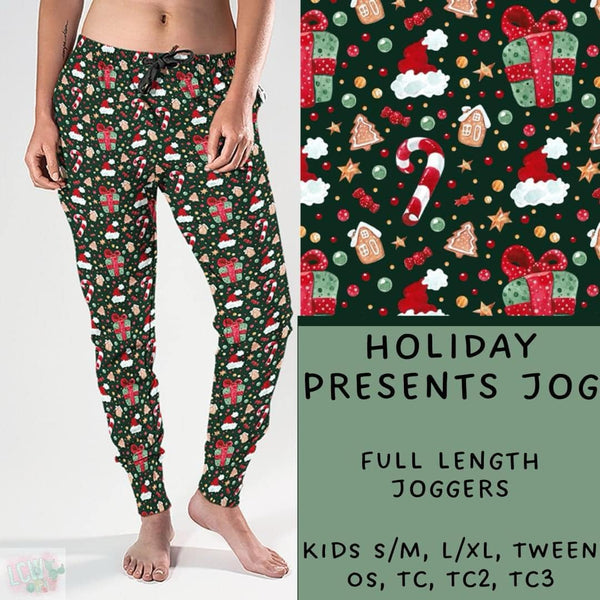 Comfy Christmas Collection Part TWO : FULL Length Joggers WITH Pockets  PREORDER ( ETA early / mid December )