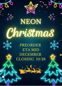 Neon Christmas Collection Part 2: FULL Length Leggings WITH Sports Style Pockets  PREORDER ( ETA mid December )