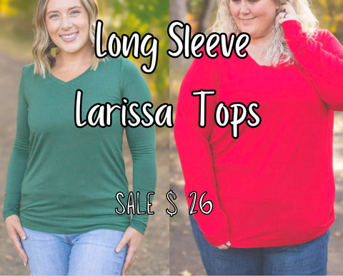 Larissa Long Sleeve Tops