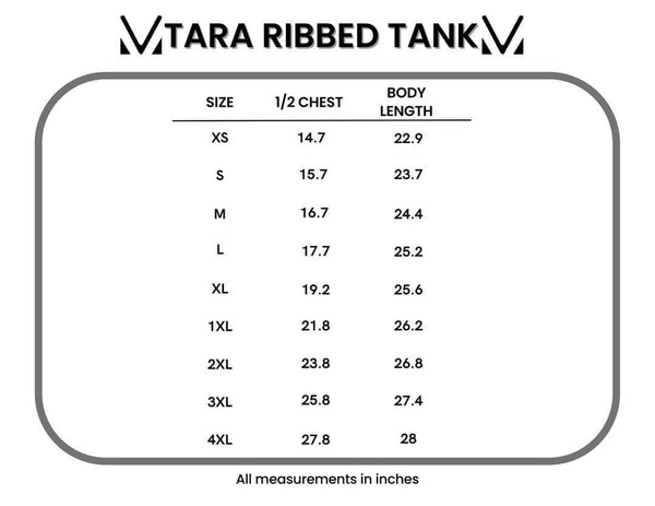 Tara Ribbed Tank