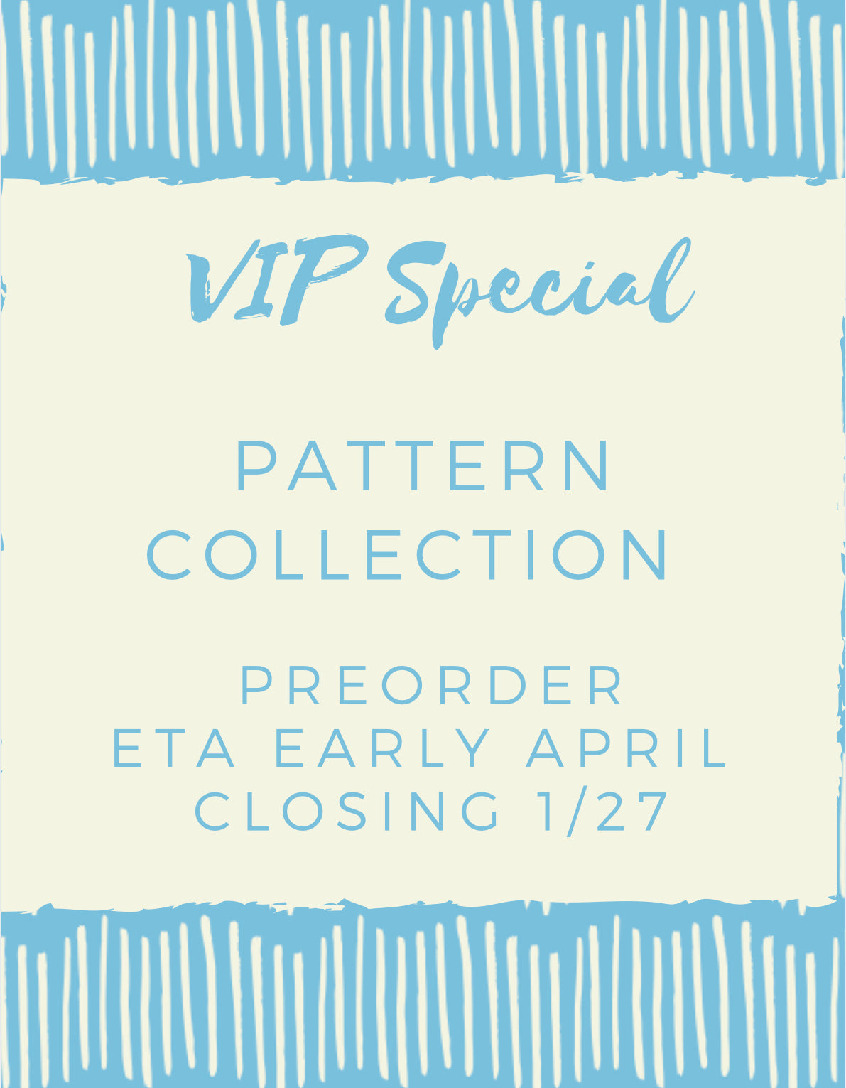 Patterned Collection: FULL Length WITHOUT  Pockets PREORDER ( ETA early April )