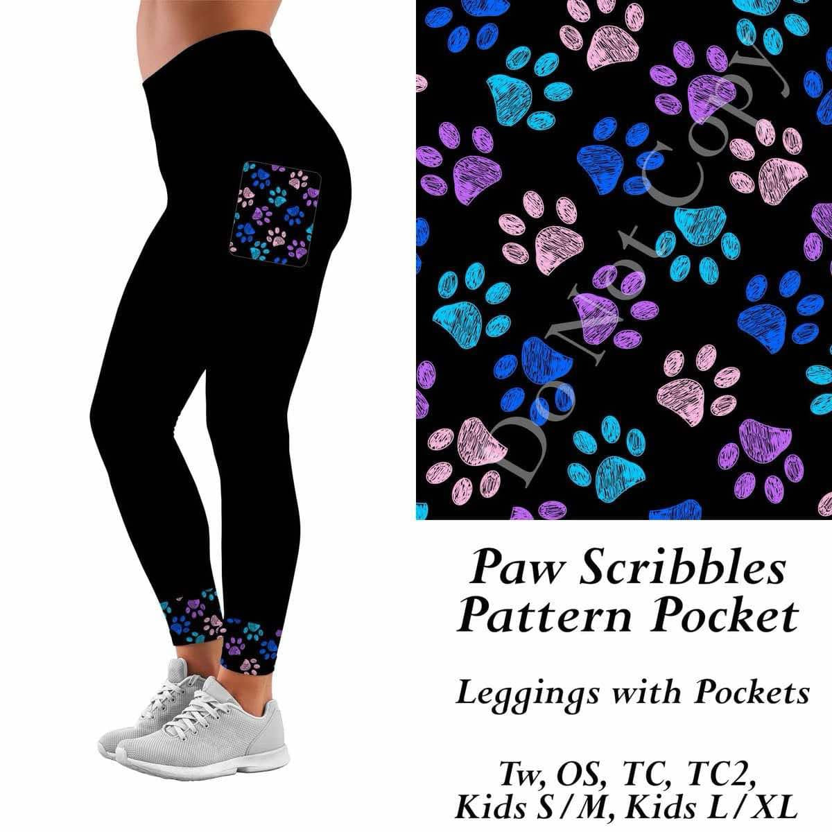 Patterned Collection: FULL Length WITHOUT  Pockets PREORDER ( ETA early April )