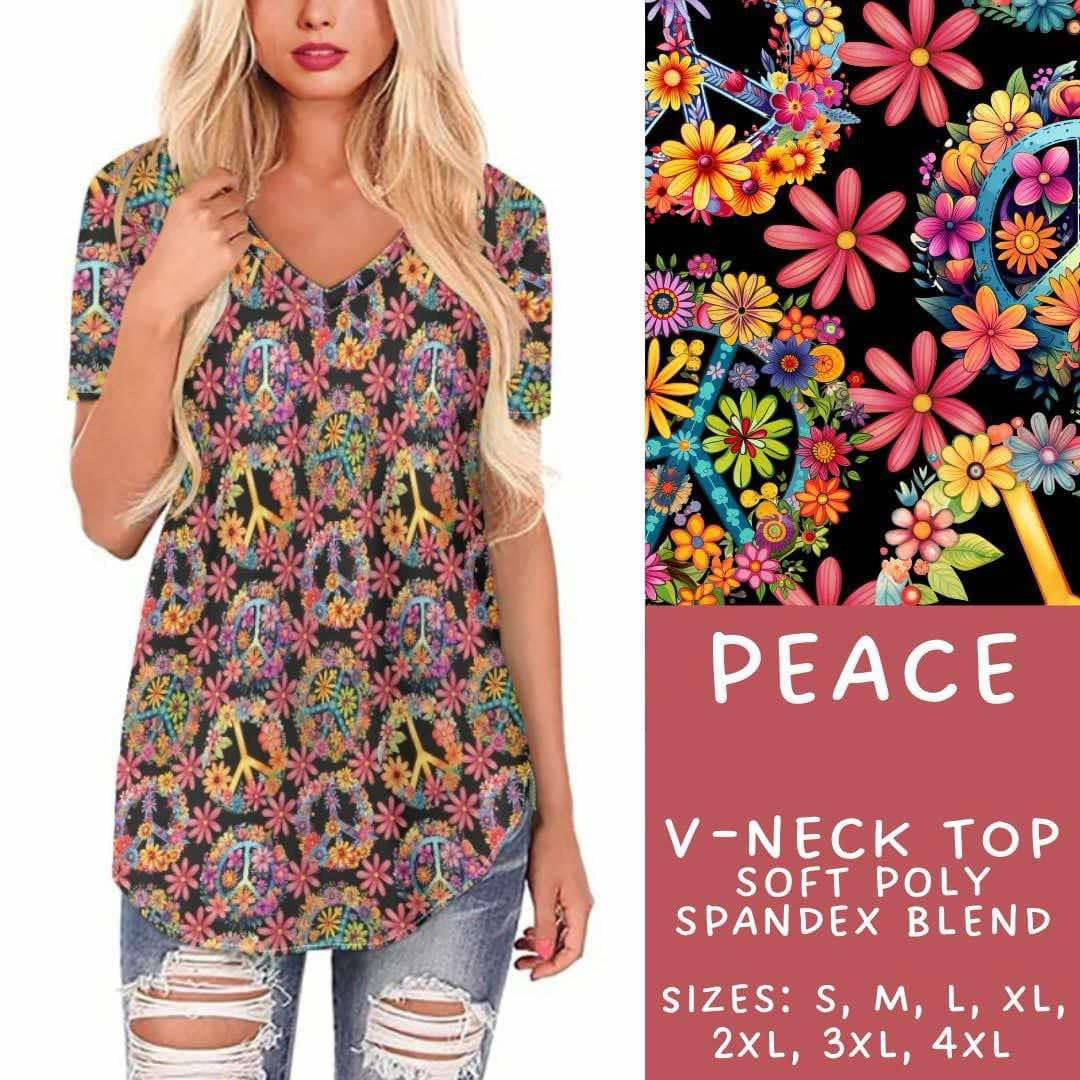 V- Neck Tunics PREORDER ( ETA early / mid April )