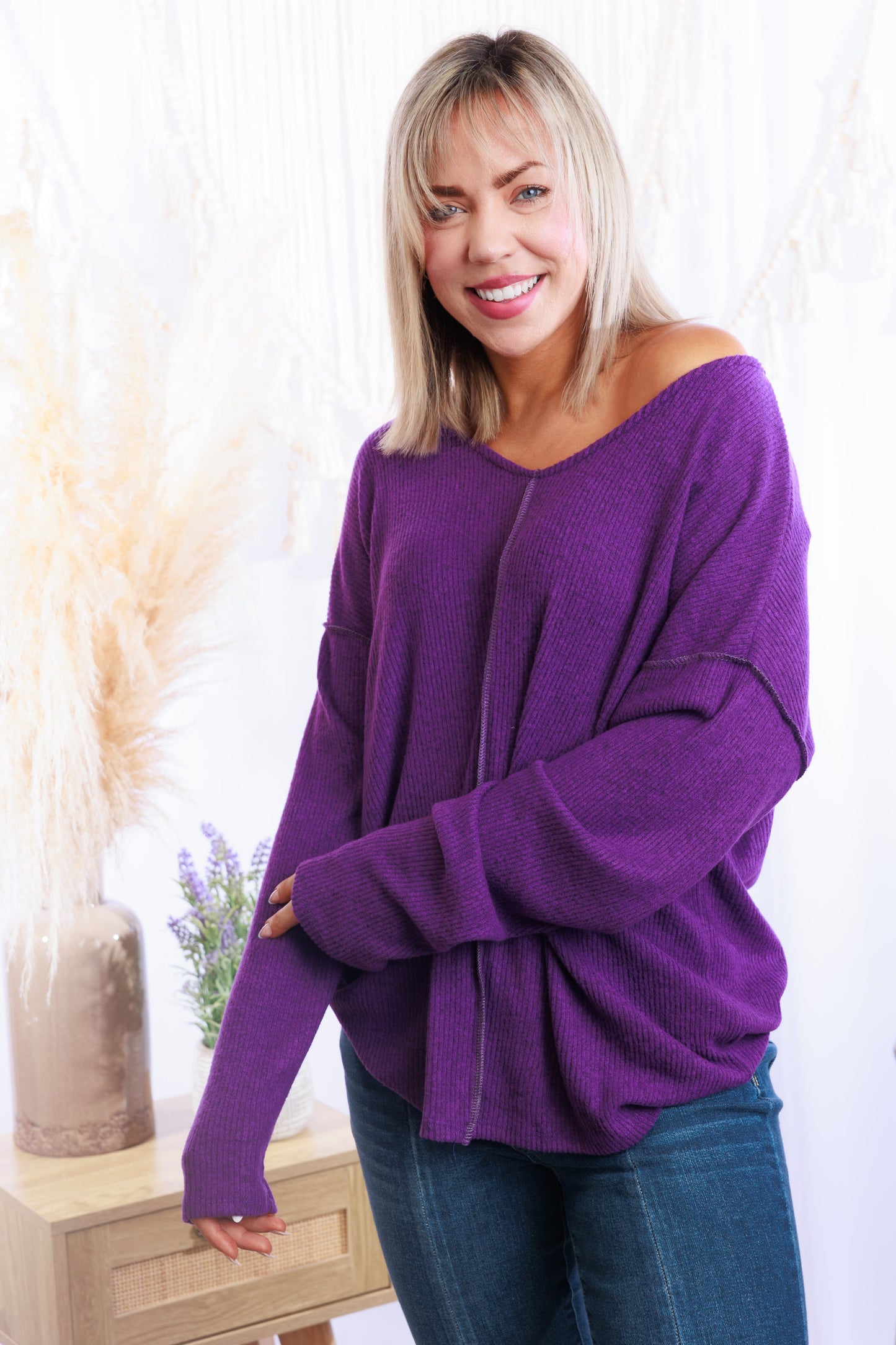 Stellar Purple Pullover