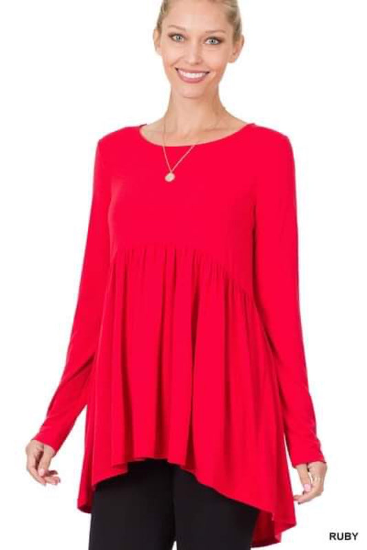 **FINAL SALE** Long Sleeve Bella / Ruby