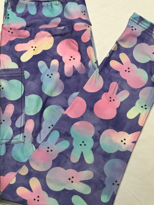 Pastel Peeps Pocket Leggings